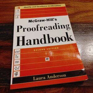 McGraw-Hill's Proofreading Handbook Laura Killen Anderson - Paperback